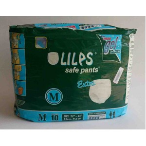 lilps safe pants medium 10pcs 
